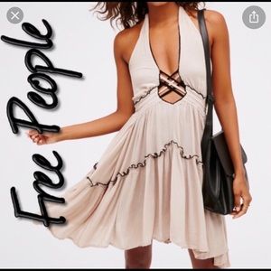 Free people cut out mini dress